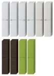 JIK - TIGO Skrinka  vysoká 300x270x1620mm biela