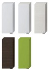 JIK - TIGO Skrinka plytká 300x165x810mm zelená, ľavé dvere