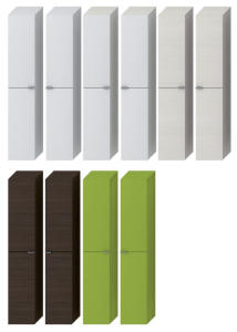 JIK - TIGO Skrinka  vysoká 300x270x1620mm biela